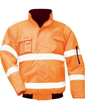 Warnpilotenjacke Tom, Gr. 3XL, orange