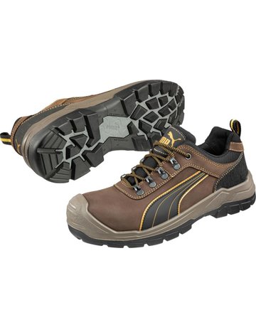 Halbschuh 640730, S3, HRO, Gr. 47, braun Puma