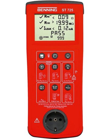 Gerätetester ST 725 Benning