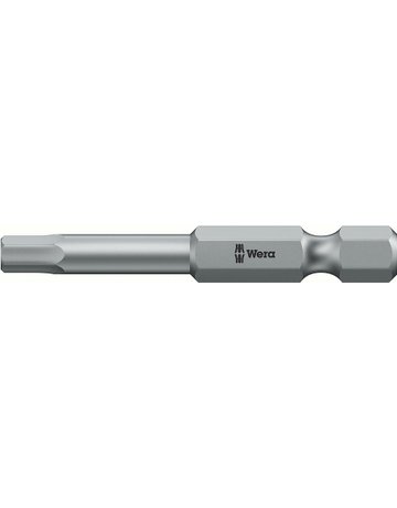 Bit 1/4" DIN3126 E6,3 Hex 4,0 x 50 mm zähh. - Wera