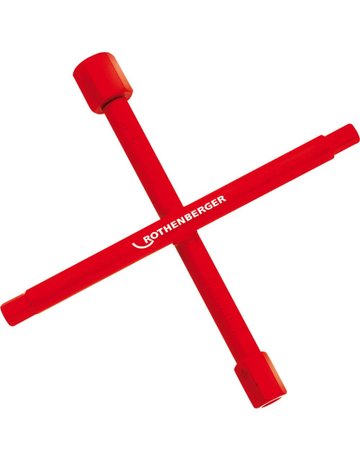 Sanitär-Kreuzschlüssel 3/8-1" Rothenberger