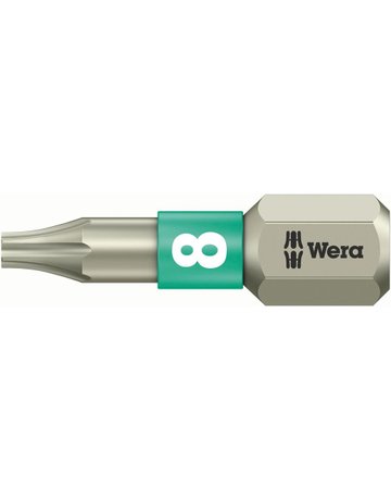 Bit 1/4" DIN3126 C6,3 T8 x 25 mm rostfr. - Wera