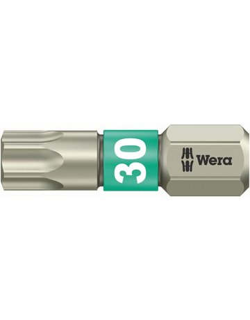 Bit 1/4" DIN3126 C6,3 T30 x 25 mm rostfr. - Wera