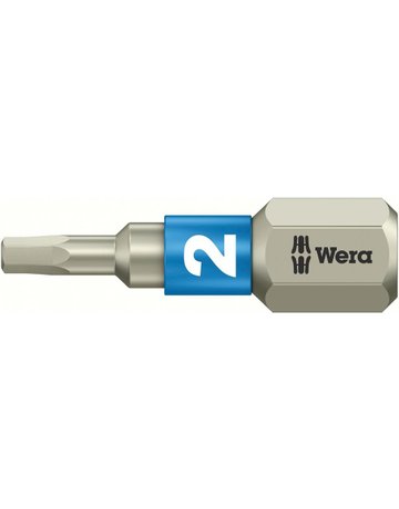 Bit 1/4" DIN3126 C6,3 Hex 2,0 x 25 mm rostfr. - Wera