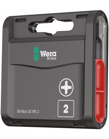 Bit-Box 20H mit 20 Bits PH2 x 25 mm - Wera