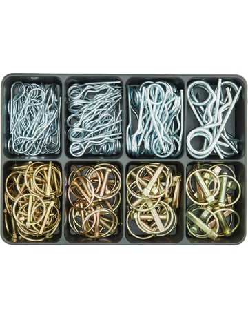 E-NORM Montagekoffer 24 Klappsplint, Federstecker - E-NORMpro