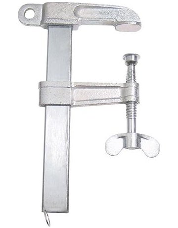 Polschraubzwinge PZ600 600 A, Ausladung 80 mm