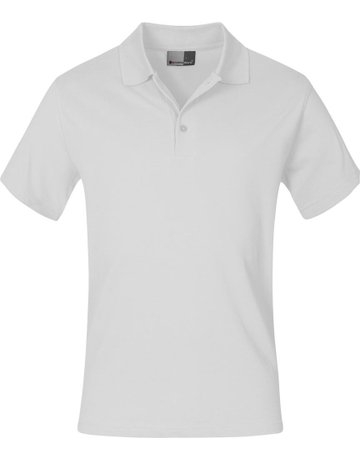 Poloshirt, Gr. 3XL, weiß