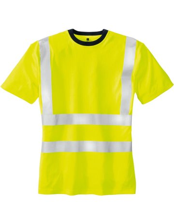 Warnschutz-T-Shirt HOOGE, leuchtgelb, Gr. 3XL