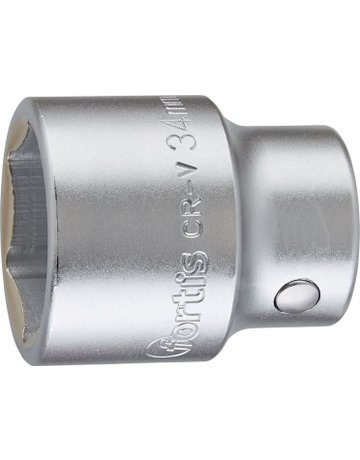Steckschlüsseleinsatz 6-kant 3/4" 34mm FORTIS