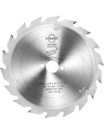 HW Kreissägeblatt Akku 165x1,8x20mm Z18 W