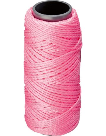 Maurerschnur PP fluoresz.1,3mm 50m pink Overmann