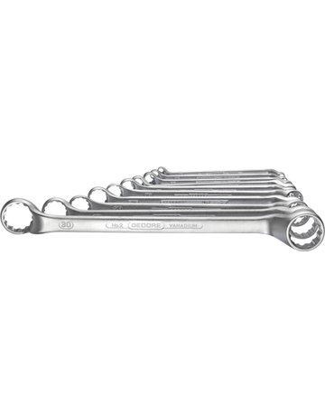 Doppelringschlüssel-Satz DIN838 6-32mm 10-teilig in Karton Gedore
