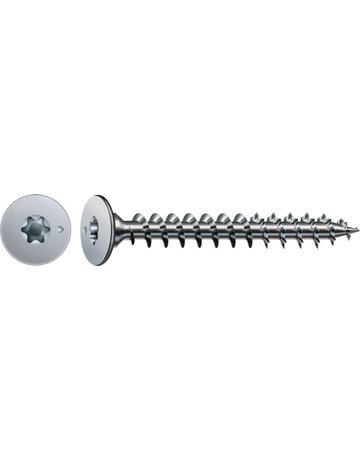 Rückwandschraube Flachrückwandkopf 4x25mm,Vollgw,Innensechsrund T20,WIROX - SPAX