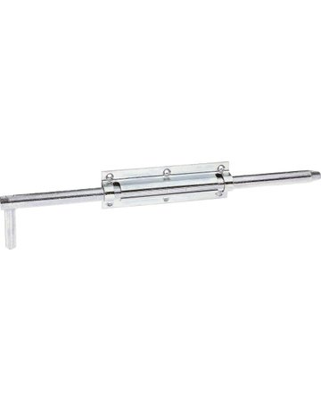 Bolz.Stg.rieg., mit Befestigung Schlaufe, ger., 400mm Stahl galvanisch verzinkt - Alberts
