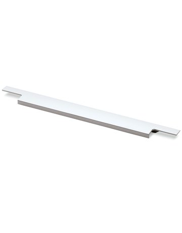 Möbel- Griffleiste, mit Harpunensteg, Lamezia 9105833, Länge 795mm, Aluminium silber eloxiert - Hettich