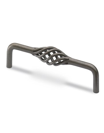 MB-Griff,Ø20x128mm,H40mm,Stahl Malaca 9070943,zinnoptik - Hettich