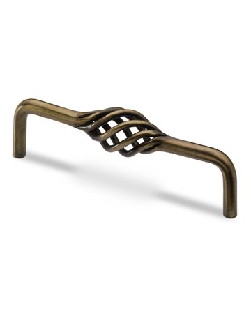 MB-Griff,Ø20x128mm,H40mm,Stahl Malaca 9070945,messingoptik - Hettich