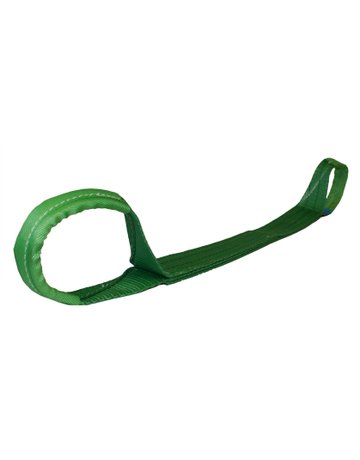 Hebeband, doppellagig, Augen verstärkt B=90 / L=4 Meter / 3 to. / gelb - SHZ