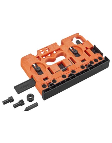 Bohrlehre, für AVENTOS, TANDEMBOX intivo/TANDEMBOX plus, METABOX, TANDEM / LEGRABOX / MERIVOBOX / Reling METABOX / Reling TANDEMBOX, orange - Blum