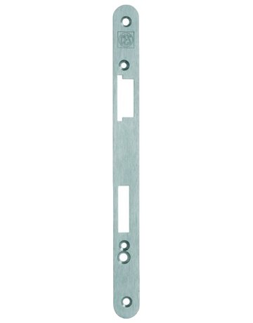 CES Montagestulp für 92 mm Entfernung 22R abgerundet Nirosta Links