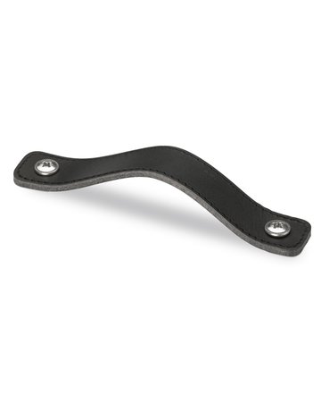 MB-Griff,B25x64mm-126,H3mm,Leder Nica 9071844,schwarz - Hettich