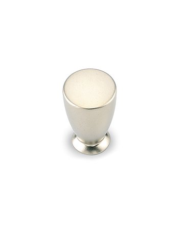 Möbel- Knopf, Novae, 9112633, Durchmesser 19mm, Länge 275mm, Höhe 28mm, Zink matt vernickelt - Hettich