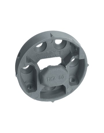 Einhänge-Verbinder TKZ 80 grau Kunststoff glasfaserver. zentriert 100 kg - DOPLEX
