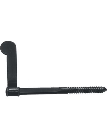 Laden-Vorreiber gepresst gelb verzinkt 160 mm Holzgewinde Nr. 432 - Pfeifer