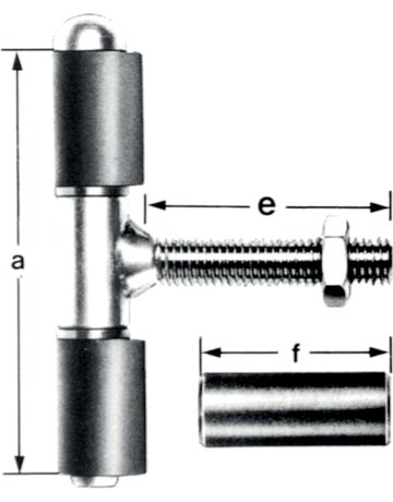 Konstruktionsband Stahl blank 3-tlg. KO 18 120 mm - Pfeifer