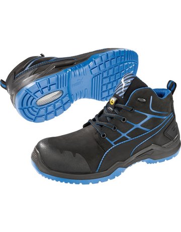 Stiefel 634200, ESD, S3, Gr. 47, schwarz/blauPuma