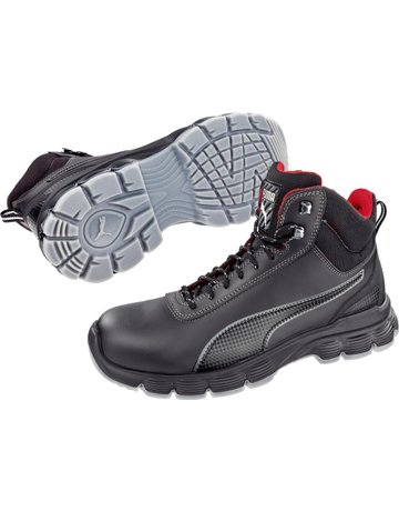 Schnürstiefel CONDOR BLACK MID, S3, Gr. 47 Puma