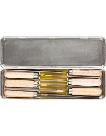 Schlüsselfeilen-Satz 265K 100mm Hieb 2 6-teilig PFERD