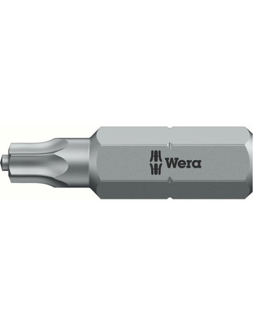 Bit 1/4" DIN3126 C6,3 T30 x 25 mm m.Zapfen - Wera