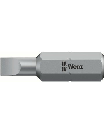 Bit 1/4" DIN3126 C6,3 6,5 x 1,2 x 25 mm zähh. - Wera