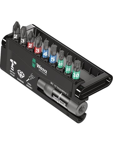 Bit-Sortiment Impaktor 9-tlg. gemischt - Wera
