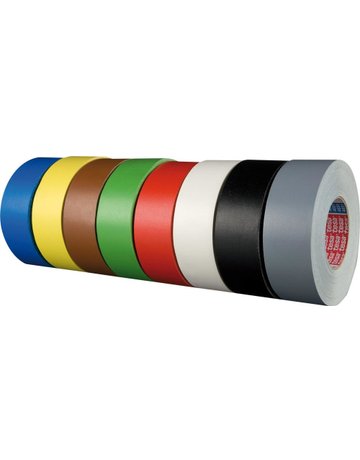 Gewebe-Klebeband 4651 kunststoffbeschichtet 19mmx50m rot tesa