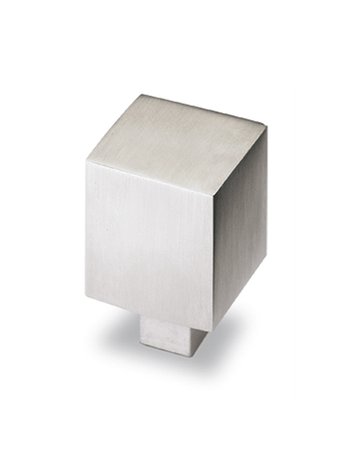 MB-Knopf, Edelstahl Pola 9071869, edelstahl gebürstet - Hettich
