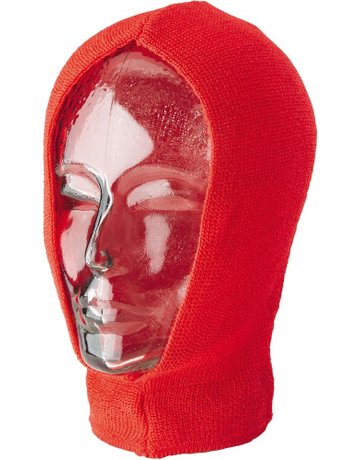 Strickhaube Super-G, leuchtrot