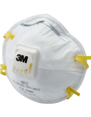 Atemschutzmaske 8812, FFP1 NR D - 3M