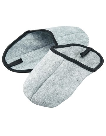 Filz-Überschuh Ludwig, Gr. 2XL (47-50)graumeliert