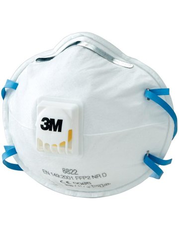 Atemschutzmaske 8822, FFP2 NR D - 3M