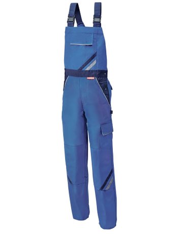 Latzhose Highline, Gr. 58, kornblau/marine