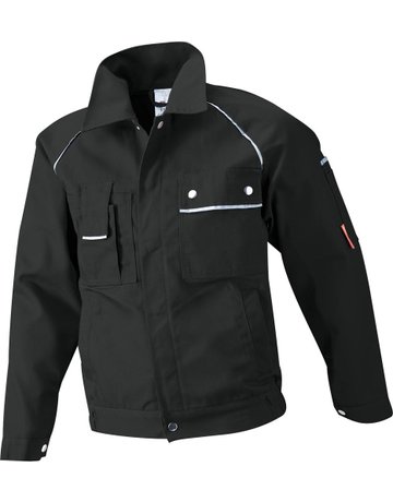Bundjacke, Canvas, 320g/qm, Gr. 58, schwarz