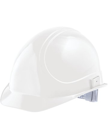 Elektrikerhelm 6, 1000 V, signalweiß - Voss