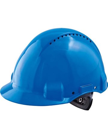 Schutzhelm G3000N, ABS, Ratschensystem, blau