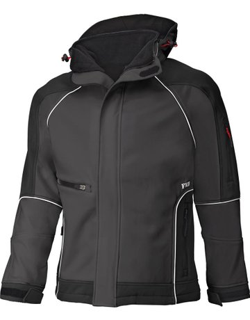 Softshelljacke WALTER, anthrazit-schwarz, Gr. 2XL