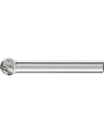 Frässtift HM kugelförmig 0807 rostfrei 6mm 8x7mm Pferd