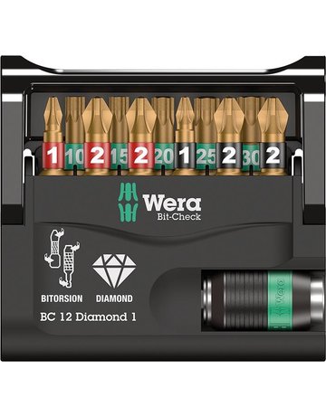 Bit-Satz Bit-Check 12 Diamond 1 - Wera