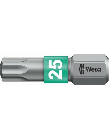 Bit BiTorsion 1/4" DIN3126 C6,3 T25 x 25 mm - Wera